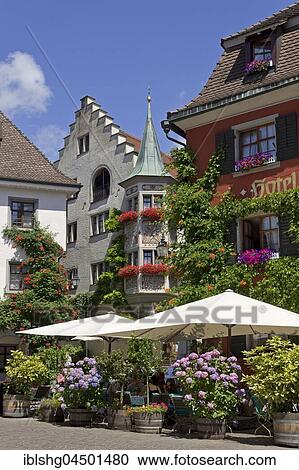 Marketplace, Oberstadt, Meersburg, Lake Constance, Baden-Württemberg, Germany, Europe View Large Photo Image Stock Image - Marketplace, Oberstadt, Meersburg, Lake Constance, Baden-Württemberg, Germany, Europe. Fotosearch