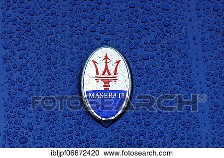 Maserati, logo of the Italian car brand Maserati, Germany, Europe View Large Photo Image Stock Image - Maserati, logo of the Italian car brand Maserati, Germany, Europe. Fotosearch