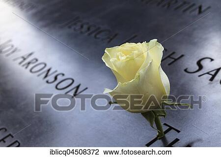 Stock Image - Memorial World Trade Center, 9-11 Memorial, Ground Zero, Manhattan, New York City, New York, USA, North America. Fotosearch