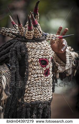 Men of the ethnic group of the Bamileke with traditional masks, Dance of Death in honor of a deceased person, Badenkop, West Region, Cameroon, Africa View Large Photo Image Stock Photo - Men of the ethnic group of the Bamileke with traditional masks, Dance of Death in honor of a deceased person, Badenkop, West Region, Cameroon, Africa. Fotosearch