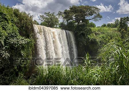 Metche Waterfall, Bafoussam, West Region, Cameroon, Africa View Large Photo Image Stock Photography - Metche Waterfall, Bafoussam, West Region, Cameroon, Africa. Fotosearch
