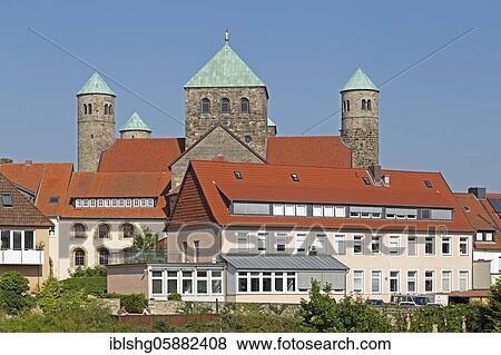Michaeliskirche, UNESCO World Heritage Site, Hildesheim, Lower Saxony, Germany, Europe View Large Photo Image Stock Photo - Michaeliskirche, UNESCO World Heritage Site, Hildesheim, Lower Saxony, Germany, Europe. Fotosearch