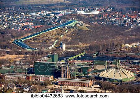 Mine Prosper II with Malakoff Tower, Alpincenter Bottrop at back, Bottrop, Ruhr district, North Rhine-Westphalia, Germany, Europe View Large Photo Image Stock Image - Mine Prosper II with Malakoff Tower, Alpincenter Bottrop at back, Bottrop, Ruhr district, North Rhine-Westphalia, Germany, Europe. Fotosearch