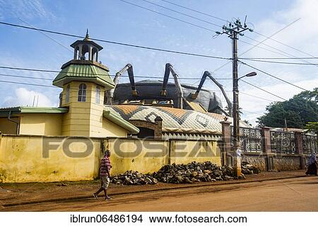 Modern museum of Foumban, Cameroon, Africa View Large Photo Image Picture - Modern museum of Foumban, Cameroon, Africa. Fotosearch