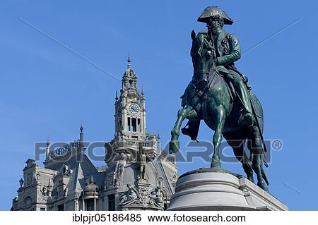 Monument D. Pedro IV, Av. dos Aliados, Porto, Portugal, Europe View Large Photo Image Stock Photography - Monument D. Pedro IV, Av. dos Aliados, Porto, Portugal, Europe. Fotosearch