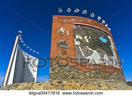Monument to Mongolian Great Empire, Great Imperial Map Monument, Kharkhorin, Mongolia, Asia View Large Photo Image Stock Photograph - Monument to Mongolian Great Empire, Great Imperial Map Monument, Kharkhorin, Mongolia, Asia. Fotosearch