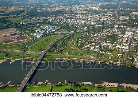 Motorway bridge over the Rhine, A1, near Leverkusen, Rhineland, North Rhine-Westphalia, Germany, Europe View Large Photo Image Stock Photo - Motorway bridge over the Rhine, A1, near Leverkusen, Rhineland, North Rhine-Westphalia, Germany, Europe. Fotosearch