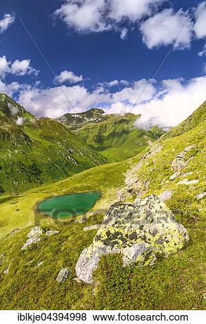 mountain landscape, Lake Hirscheben, Hirschebensee, Stubai Alps, Tyrol, Austria, Europe View Large Photo Image Stock Photo - mountain landscape, Lake Hirscheben, Hirschebensee, Stubai Alps, Tyrol, Austria, Europe. Fotosearch