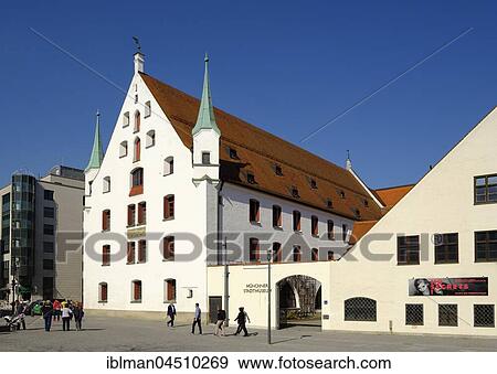 Stock Photo - Munich City Museum, Sankt-Jakobs-Platz, Munich, Upper Bavaria, Bavaria, Germany, Europe. Fotosearch