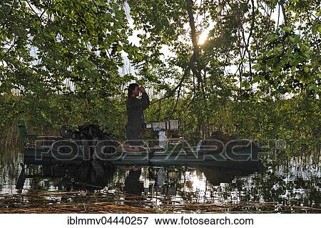 Nature photographer on boat with binoculars, Müritz National Park, Mecklenburg-Western Pomerania, Germany, Europe View Large Photo Image Stock Photo - Nature photographer on boat with binoculars, Müritz National Park, Mecklenburg-Western Pomerania, Germany, Europe. Fotosearch