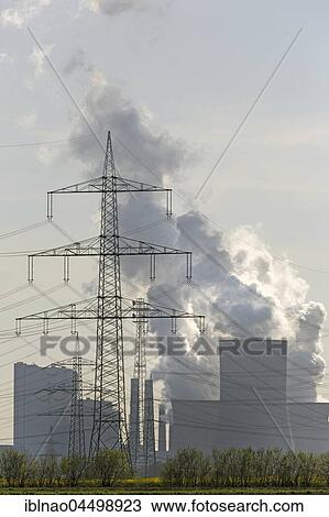 Neurath power plant, RWE Power energy company, lignite-fired power station, Grevenbroich, Rhineland, North Rhine-Westphalia, Germany, Europe View Large Photo Image Stock Image - Neurath power plant, RWE Power energy company, lignite-fired power station, Grevenbroich, Rhineland, North Rhine-Westphalia, Germany, Europe. Fotosearch