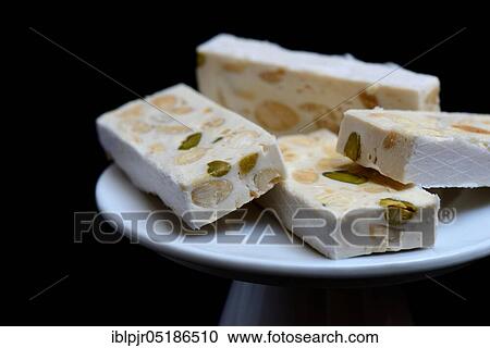 Stock Image - Nougat de Montelimar. Fotosearch