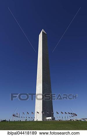 Stock Photo - Obelisk, Washington Monument, National Mall, Washington, DC, USA, North America. Fotosearch