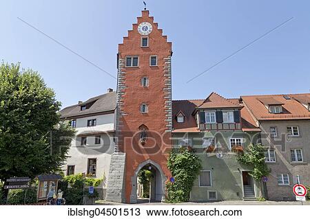 Obertor, Oberstadt, Meersburg, Lake Constance, Baden-Württemberg, Germany, Europe View Large Photo Image Stock Image - Obertor, Oberstadt, Meersburg, Lake Constance, Baden-Württemberg, Germany, Europe. Fotosearch
