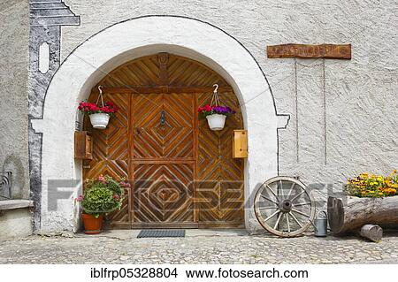 Old Grisons stone house, Bergün, Grisons, Switzerland, Europe View Large Photo Image Picture - Old Grisons stone house, Bergün, Grisons, Switzerland, Europe. Fotosearch