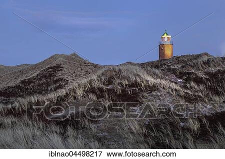 Old lighthouse, Kampen, Sylt, North Frisia, Schleswig-Holstein, Germany, Europe View Large Photo Image Stock Photo - Old lighthouse, Kampen, Sylt, North Frisia, Schleswig-Holstein, Germany, Europe. Fotosearch