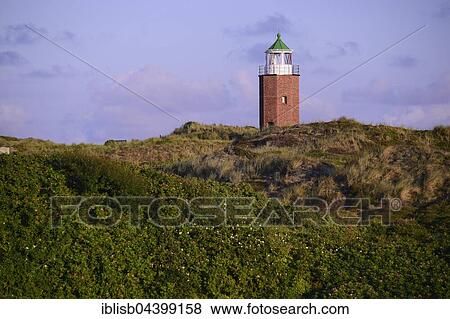 Old lighthouse, Quermatenfeuer, Kampen, Sylt, North Frisian Islands, North Frisia, Schleswig-Holstein, Germany, Europe View Large Photo Image Stock Photo - Old lighthouse, Quermatenfeuer, Kampen, Sylt, North Frisian Islands, North Frisia, Schleswig-Holstein, Germany, Europe. Fotosearch
