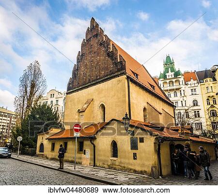 Old New Synagogue, Altneuschul, Staronová synagoga, Josefov, Jewish Quarter, Prague, Bohemia, Czech Republic, Europe View Large Photo Image Stock Photo - Old New Synagogue, Altneuschul, Staronová synagoga, Josefov, Jewish Quarter, Prague, Bohemia, Czech Republic, Europe. Fotosearch