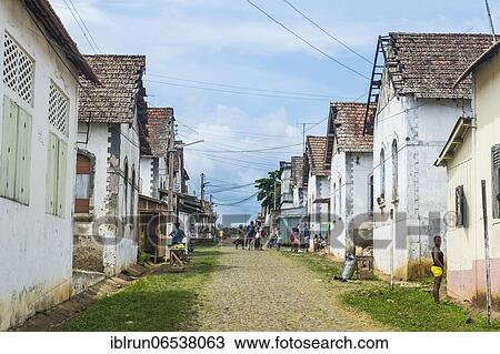 Old settlement in the Cocoa plantation Roca Aguaize, East coast of Sao Tome, Sao Tome and Principe, Atlantic Ocean, Africa View Large Photo Image Stock Image - Old settlement in the Cocoa plantation Roca Aguaize, East coast of Sao Tome, Sao Tome and Principe, Atlantic Ocean, Africa. Fotosearch