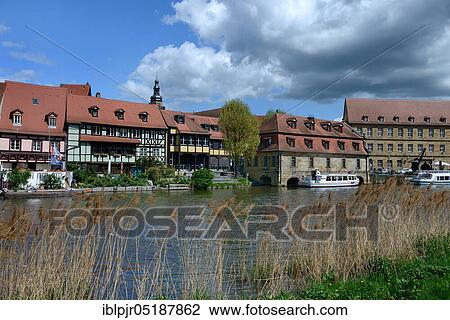 Old Town Quarter Little Venice on the banks of the Regnitz, Bamberg, Upper Franconia, Franconia, Bavaria, Germany, Europe View Large Photo Image Stock Image - Old Town Quarter Little Venice on the banks of the Regnitz, Bamberg, Upper Franconia, Franconia, Bavaria, Germany, Europe. Fotosearch