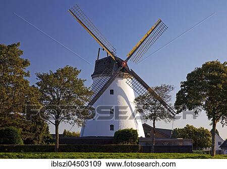 Ossenberger mill Rheinberg, Lower Rhine, North Rhine-Westphalia, Germany, Europe View Large Photo Image Stock Photo - Ossenberger mill Rheinberg, Lower Rhine, North Rhine-Westphalia, Germany, Europe. Fotosearch