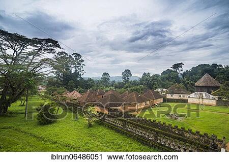 Overlook over Fon´s palace, Bafut, Cameroon, Africa View Large Photo Image Stock Image - Overlook over Fon´s palace, Bafut, Cameroon, Africa. Fotosearch