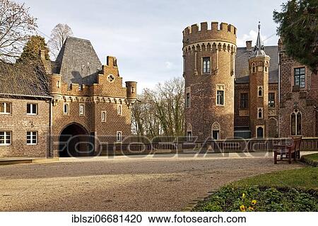 Paffendorf Castle, Bergheim, North Rhine-Westphalia, Germany, Europe View Large Photo Image Stock Image - Paffendorf Castle, Bergheim, North Rhine-Westphalia, Germany, Europe. Fotosearch