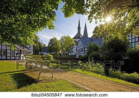 Parish Church of St. Peter and Paul, Eslohe, Sauerland, North Rhine-Westphalia, Germany, Europe View Large Photo Image Stock Photo - Parish Church of St. Peter and Paul, Eslohe, Sauerland, North Rhine-Westphalia, Germany, Europe. Fotosearch