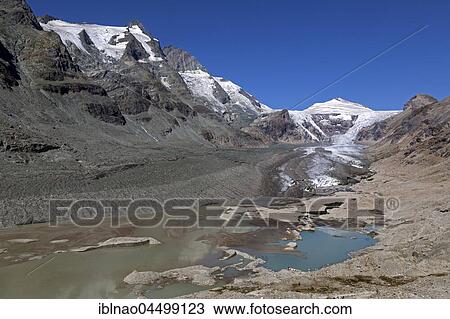 Pasterze Glacier with Johannisberg, Grossglockner, High Tauern National Park, Austria, Europe View Large Photo Image Stock Image - Pasterze Glacier with Johannisberg, Grossglockner, High Tauern National Park, Austria, Europe. Fotosearch
