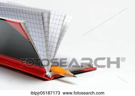 Pencil in notebook View Large Photo Image Stock Image - Pencil in notebook. Fotosearch