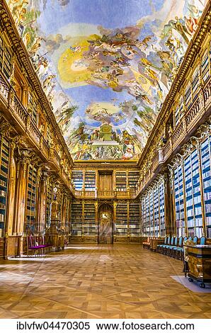 Philosophical Hall, historic library, Strahov Monastery, Hradčany, Prague, Czech Republic, Europe View Large Photo Image Stock Photography - Philosophical Hall, historic library, Strahov Monastery, Hradčany, Prague, Czech Republic, Europe. Fotosearch