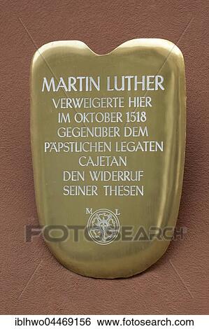Plaque on the historical palace of the Fugger family, Martin Luther, Bavaria, Germany, Europe View Large Photo Image Stock Photograph - Plaque on the historical palace of the Fugger family, Martin Luther, Bavaria, Germany, Europe. Fotosearch