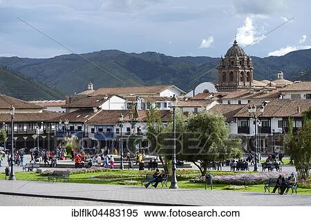 Plaza de Armas, historic centre, Cusco Province, Peru, South America View Large Photo Image Stock Photography - Plaza de Armas, historic centre, Cusco Province, Peru, South America. Fotosearch