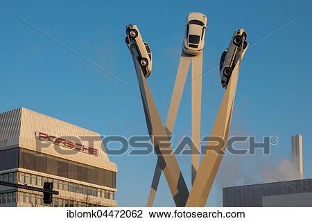 Porsche Center, Sculpture Inspiration 911, artist Gerry Judah, Stuttgart-Zuffenhausen, Baden-Württemberg, Germany, Europe View Large Photo Image Stock Image - Porsche Center, Sculpture Inspiration 911, artist Gerry Judah, Stuttgart-Zuffenhausen, Baden-Württemberg, Germany, Europe. Fotosearch
