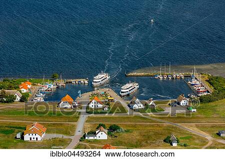 Port of Neuendorf, entering ships, Island Hiddensee, Baltic coast, Mecklenburg-Western Pomerania, Germany, Europe View Large Photo Image Picture - Port of Neuendorf, entering ships, Island Hiddensee, Baltic coast, Mecklenburg-Western Pomerania, Germany, Europe. Fotosearch