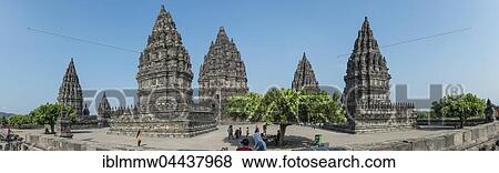 Stock Photo - Prambanan Hindu temple, stupas, Daerah Istimewa, Yogyakarta, Java, Indonesia, Asia. Fotosearch