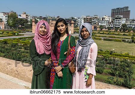 Pretty dressed up girls in the Lalbagh Fort, also Fort Aurangabad, Dhaka, Bangladesh, Asia View Large Photo Image Stock Photography - Pretty dressed up girls in the Lalbagh Fort, also Fort Aurangabad, Dhaka, Bangladesh, Asia. Fotosearch