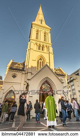 Priest standing in front of St Patrick's Cathedral, Auckland Region, North Island, New Zealand, Oceania View Large Photo Image Stock Image - Priest standing in front of St Patrick's Cathedral, Auckland Region, North Island, New Zealand, Oceania. Fotosearch