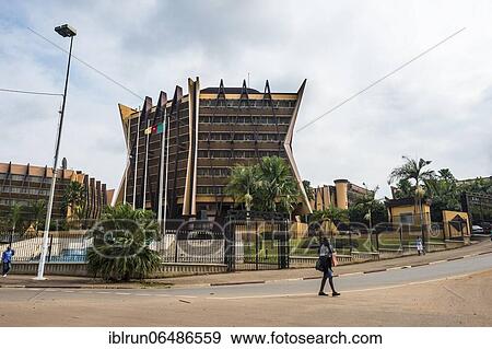 Stock Photo - Prime ministry, Yaounde, Cameroon, Africa. Fotosearch