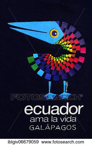 Print on t-shirt, love life, Santa Cruz Island, Galapagos, Ecuador, South America View Large Photo Image Stock Photo - Print on t-shirt, love life, Santa Cruz Island, Galapagos, Ecuador, South America. Fotosearch