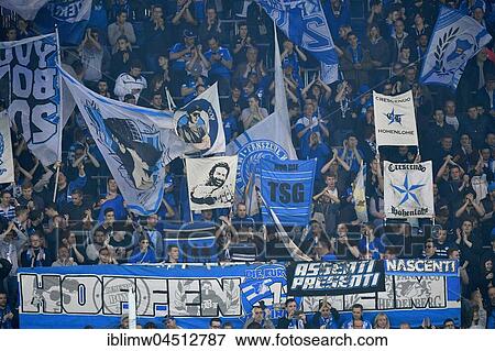 Public gallery at soccer match, fan section TSG 1899 Hoffenheim, Wirsol Rhein-Neckar-Arena, Sinsheim, Baden-Württemberg, Germany, Europe View Large Photo Image Stock Photo - Public gallery at soccer match, fan section TSG 1899 Hoffenheim, Wirsol Rhein-Neckar-Arena, Sinsheim, Baden-Württemberg, Germany, Europe. Fotosearch