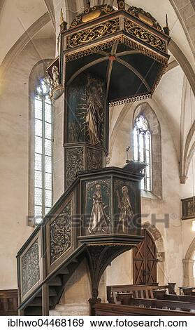 Pulpit in the church of St. Andreas, Eisleben, Saxony-Anhalt, Germany, Europe View Large Photo Image Stock Photo - Pulpit in the church of St. Andreas, Eisleben, Saxony-Anhalt, Germany, Europe. Fotosearch