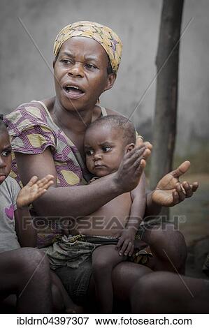Pygmy woman and child, people of Baaka, or Baka, or Ba'aka, Grand Batanga, Southern Region, Cameroon, Africa View Large Photo Image Stock Photo - Pygmy woman and child, people of Baaka, or Baka, or Ba'aka, Grand Batanga, Southern Region, Cameroon, Africa. Fotosearch