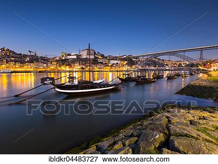 Rabelo boats, port wine boats on the Rio Douro, Douro River, Porto, Portugal, Europe View Large Photo Image Stock Photo - Rabelo boats, port wine boats on the Rio Douro, Douro River, Porto, Portugal, Europe. Fotosearch
