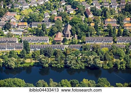 Railroad workers' settlement, historic residential area, Duisburg-Wedau, Bissingheim, Duisburg, Ruhr district, North Rhine-Westphalia, Germany, Europe View Large Photo Image Stock Image - Railroad workers' settlement, historic residential area, Duisburg-Wedau, Bissingheim, Duisburg, Ruhr district, North Rhine-Westphalia, Germany, Europe. Fotosearch