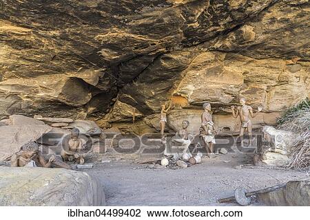 Reconstruction of a San camp with fireplaces in a cave, Giant's Castle Reserve, KwaZulu-Natal, South Africa, Africa View Large Photo Image Stock Image - Reconstruction of a San camp with fireplaces in a cave, Giant's Castle Reserve, KwaZulu-Natal, South Africa, Africa. Fotosearch