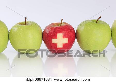 Red and green apples View Large Photo Image Picture - Red and green apples. Fotosearch