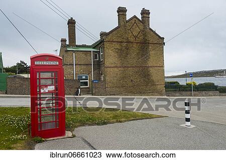 Red phone boot in Stanley capital of the Falklands, South America View Large Photo Image Stock Image - Red phone boot in Stanley capital of the Falklands, South America. Fotosearch