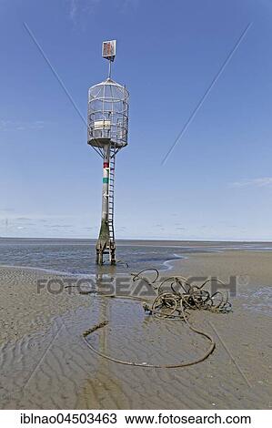 Refuge beacon, North Sea, Wadden Sea, Cuxhaven, Germany, Europe View Large Photo Image Stock Image - Refuge beacon, North Sea, Wadden Sea, Cuxhaven, Germany, Europe. Fotosearch