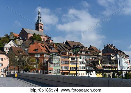 Rhine, Laufenburg, Black Forest, Baden-Württemberg, Germany, Europe View Large Photo Image Picture - Rhine, Laufenburg, Black Forest, Baden-Württemberg, Germany, Europe. Fotosearch